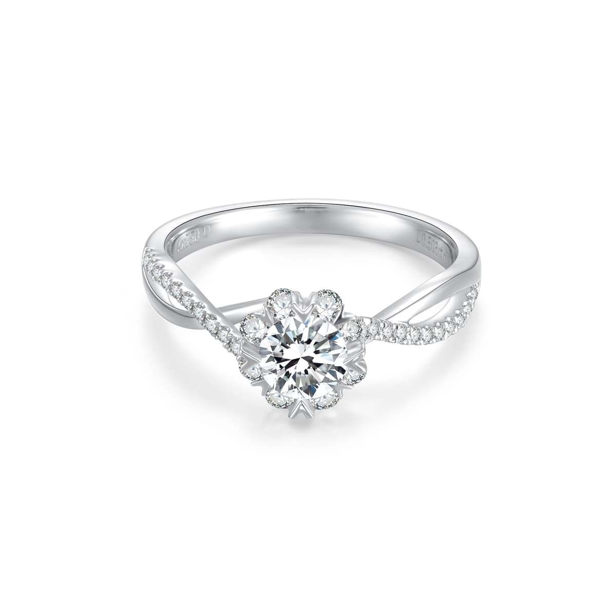 Cushion Halo Diamond Ring