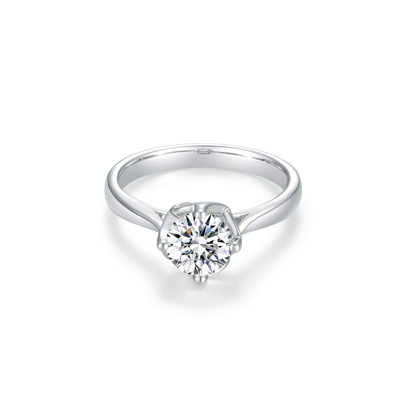 Diamond Halo Hoops